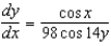<strong>Find by implicit differentiation. </strong> A) B) C) D) E)