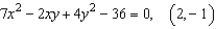 <strong>Find an equation of the tangent line to the graph of the function given below at the given point. (The coefficients below are given to two decimal places.)</strong> A) B) C) D) E)