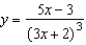 Use logarithmic differentiation to find   .  