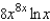 <strong>Use logarithmic differentiation to find . </strong> A) B) C) D) E)