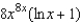 <strong>Use logarithmic differentiation to find . </strong> A) B) C) D) E)