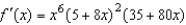 <strong>Find the derivative of the function. </strong> A) B) C) D) E)