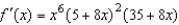 <strong>Find the derivative of the function. </strong> A) B) C) D) E)