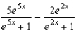 <strong>Differentiate the function .</strong> A) B) C) D) E)