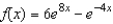 Find the derivative of the function   .