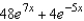 <strong>Find the derivative of the function .</strong> A) B) C) D) E)