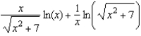 <strong>Find the derivative of the function .</strong> A) B) C) D) E)