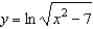 <strong>Find the derivative of the function .</strong> A) B) C) D) E)