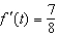 <strong>Evaluate the derivative of the function at the point .</strong> A) B) C) D) E)
