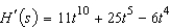<strong>Find the derivative of the algebraic function .</strong> A) B) C) D) E)