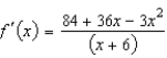 <strong>Find the derivative of the algebraic function .</strong> A) B) C) D) E)