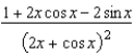 <strong>Find the derivative of the function . Simplify your answer.</strong> A) B) C) D) E)
