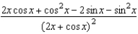 <strong>Find the derivative of the function . Simplify your answer.</strong> A) B) C) D) E)