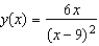 Determine all values of x, (if any), at which the graph of the function has a horizontal tangent.