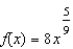 Find the second derivative of the function   .