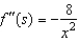 <strong>Find the second derivative of the function .</strong> A) B) C) D) E)