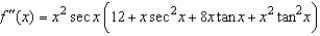 <strong>Find the second derivative of the function .</strong> A) B) C) D) E)