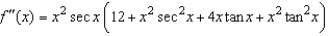 <strong>Find the second derivative of the function .</strong> A) B) C) D) E)