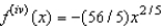 <strong>Given the derivative below find the requested higher-order derivative. .</strong> A) B) C) D) E)