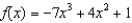 Find the derivative of the function   .