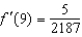 <strong>Find the slope of the graph of the function at the given value. when </strong> A) B) C) D) E)