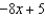 <strong>Find the derivative of the following function using the limiting process. </strong> A) -4 B) C) D) E)