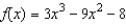 Find the derivative of the following function using the limiting process.
