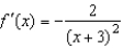 <strong>Find the derivative of the following function using the limiting process. </strong> A) B) C) D) E)