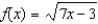 Find the derivative of the function using the limiting process.