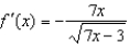 <strong>Find the derivative of the function using the limiting process.</strong> A) B) C) D) E)