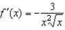 <strong>Find the derivative of the function by the limit process.</strong> A) B) C) D) E)