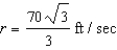 <strong>A petrol car is parked feet from a long warehouse (see figure). The revolving light on top of the car turns at a rate of revolution per second. The rate at which the light beam moves along the wall is . Find the rate when is . </strong> A) B) C) D) E)