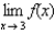 Use the graph as shown to determine the following limits, and discuss the continuity of the function at . (i) (ii) (iii)