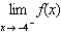 Use the graph as shown to determine the following limits, and discuss the continuity of the function at . (i) (ii) (iii)