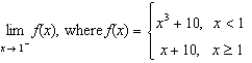 Find the limit (if it exists).  