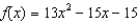 Find the x-values (if any) at which the function is not continuous. Which of the discontinuities are removable?