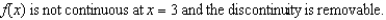 <strong>Find the x-values (if any) at which is not continuous.</strong> A) B) C) D) E)
