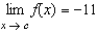 Suppose that   and   . Find the following limit.  