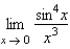Determine the limit (if it exists).  