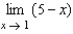 Determine the following limit. (Hint: Use the graph to calculate the limit.)    