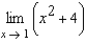 Determine the following limit. (Hint: Use the graph to calculate the limit.)    