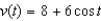 Decide whether the following problem can be solved using precalculus, or whether calculus is required. If the problem can be solved using precalculus, solve it. If the problem seems to require calculus, use a graphical or numerical approach to estimate the solution. Find the distance traveled in 20 seconds by an object moving with a velocity of feet per second.
