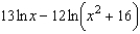 Write the following expression as a logarithm of a single quantity.  