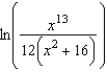 <strong>Write the following expression as a logarithm of a single quantity. </strong> A) B) C) D) E)