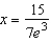 <strong>Solve the following equation for . </strong> A) B) C) D) E)