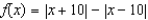 True or False: The function   is one-to-one on the domain   .
