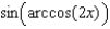Write the following expression in algebraic form.  
