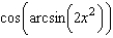 Write the following expression in algebraic form.  