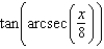 Write the following expression in algebraic form.  