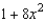 <strong>Write the following expression in algebraic form. </strong> A) B) C) D) E)